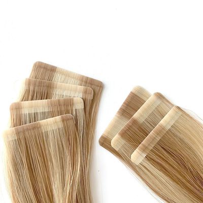 Nastro ultra sottile per capelli umani vergini Remy senza cuciture Muti-Color nelle estensioni dei capelli Nastro americano