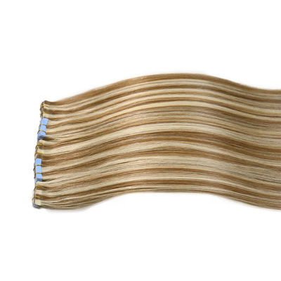 Nastro ultra sottile per capelli umani vergini Remy senza cuciture Muti-Color nelle estensioni dei capelli Nastro americano