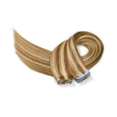 Nastro ultra sottile per capelli umani vergini Remy senza cuciture Muti-Color nelle estensioni dei capelli Nastro americano