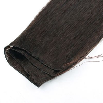 Pelle umana russa a doppia trazione con stringi a mano di grado 12A Estensioni di capelli con stringi a mano