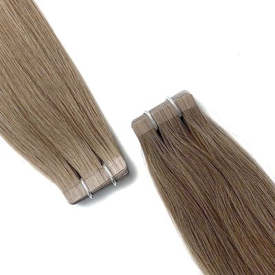 Capelli Remy Biondi Nero Grigio Colore Cuticola allineata Nastro brasiliano in estensioni di capelli umani