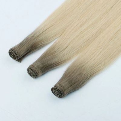0.300kg Peso del pacchetto Legato a mano Vergine russa Remy Estensioni di capelli senza capricci