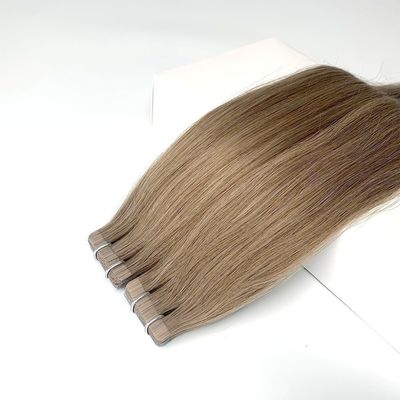 Muti-Color Double Drawn Virgin Remy Russian Cuticle Balayage Tape Estensioni di capelli