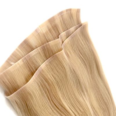 PW-24268 US Estensione della trama cutanea con buchi Cuticule allineata Capelli vergini grezzi Xo Trama a buchi