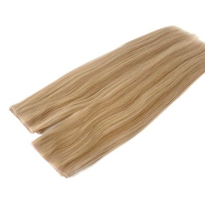 PW-24268 US Estensione della trama cutanea con buchi Cuticule allineata Capelli vergini grezzi Xo Trama a buchi