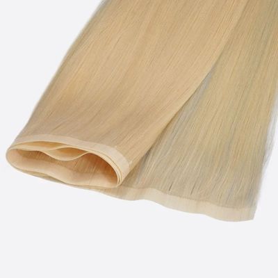 Colore personalizzato PU skin weft senza cuciture estensione dei capelli umani per donne e standard di salone