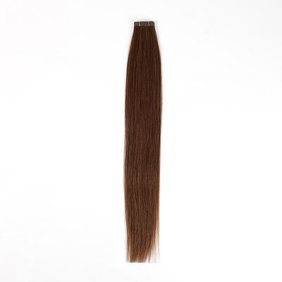 Prodotto per capelli allineati a cuticule completa Estensioni di nastro a fori Stile retto in moneta statunitense