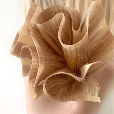 Remy Hair Dyeable PU Skin Weft /Tape Weft Extension con highlight tape nelle estensioni dei capelli
