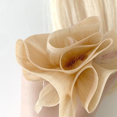 Fettura per capelli di pelle in PU a doppio tracciato in stile rettilineo con diversi colori e prezzi