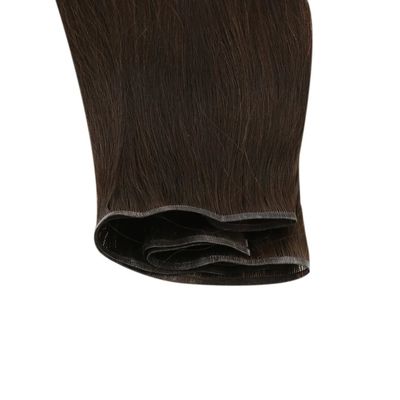 Mini capelli a trama piatta con trama della pelle in PU e cuticule allineata a doppio tratto PW-24268