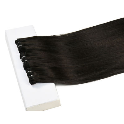 Muti-Color 100% capelli umani fasci di tessuto cruda vergine Remy cuticule allineato capelli tessuto