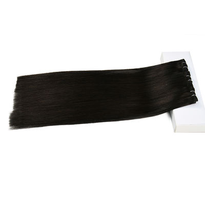 Muti-Color 100% capelli umani fasci di tessuto cruda vergine Remy cuticule allineato capelli tessuto
