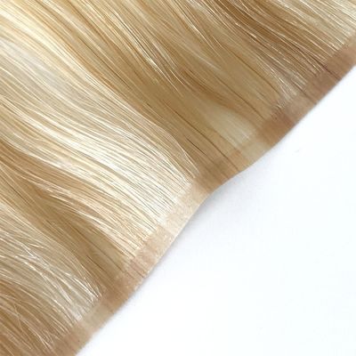 Stretto stile PU skin weft 100% estensione di capelli umani per donne e saloni