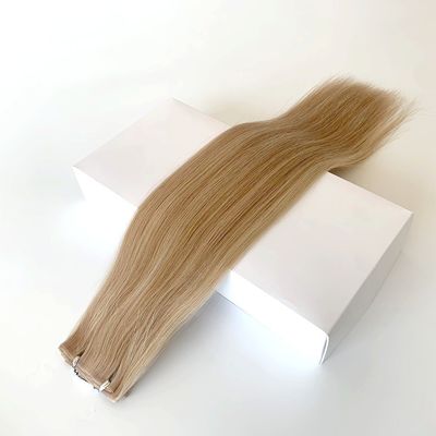 Estensioni di capelli grezzi 100% capelli umani doppiamente tracciati in PU