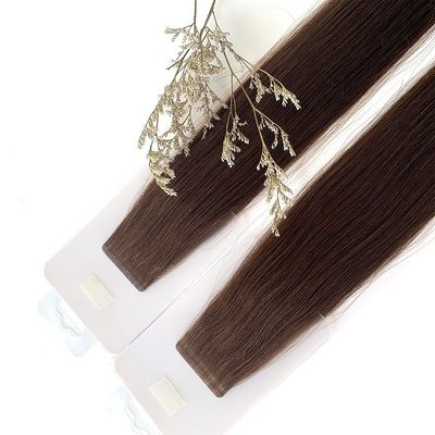 100% capelli umani vergini doppiamente disegnati e con nastro snello senza cuciture per estensioni e tinture