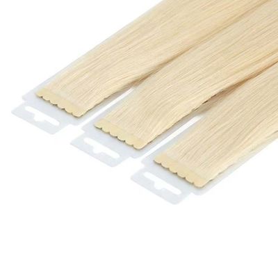 Estensioni di capelli con mini-nastro allineato a cuticule completa doppio disegno 613 bionda 1*1 taglia nastro piccolo