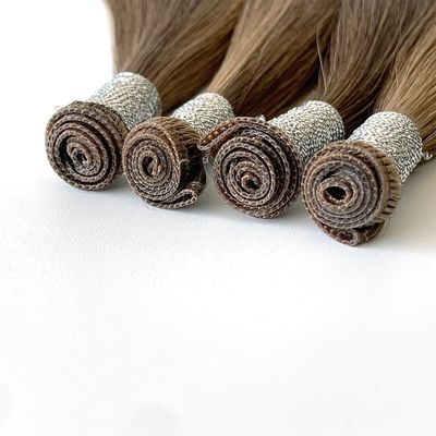 Capelli umani russi 100g/pacco Invisibile Genius Weft Hair Extensions con spedizione veloce