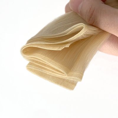 Capelli umani a doppio tratto, visibili, filati, trame, stile rettilineo, garanzia di restituzione di 30 giorni.