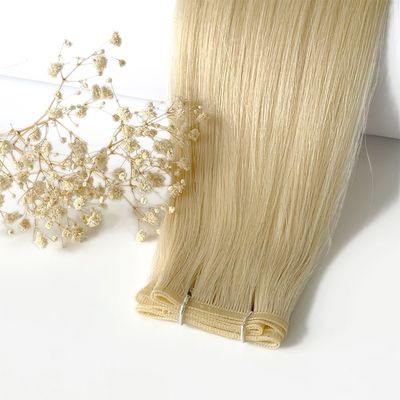 Flatweft-231010 capelli umani fasci vergini estensioni di trama piatta per le vostre esigenze