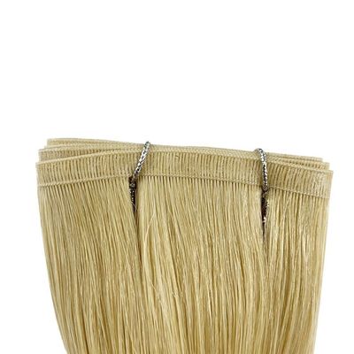 Tessili a mano legati Tessili piatti invisibili Tessili piatti tessuti Estensioni di capelli umani Venditori con spedizione