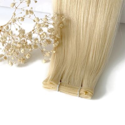 Tessili a mano legati Tessili piatti invisibili Tessili piatti tessuti Estensioni di capelli umani Venditori con spedizione