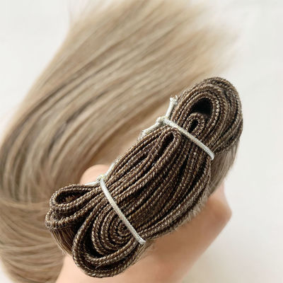 24 pollici personalizzazione sottile leggera morbida senza cuciture Remy 12A Grade Weft estensioni di capelli