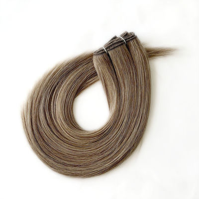 24 pollici personalizzazione sottile leggera morbida senza cuciture Remy 12A Grade Weft estensioni di capelli