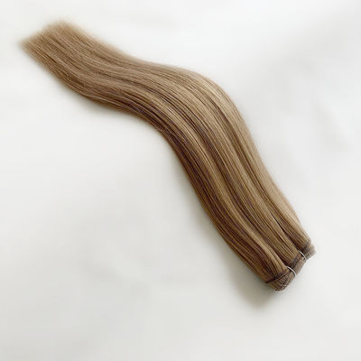 Remy Human European Weft Hair Extensions 13A Double Drawn Russian Hair Weft Pagamento integrale