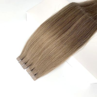 Migliora il tuo stile con le estensioni di nastro rettilineo 100% cuticule dei capelli umani allineati