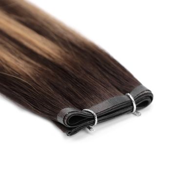 Naturale e strisciabile Muti-colore doppio lato pelle tessuti capelli umani estensioni di capelli PU