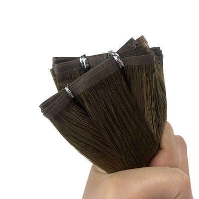 Naturale e strisciabile Muti-colore doppio lato pelle tessuti capelli umani estensioni di capelli PU