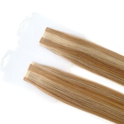Richiesta personalizzata Ultimo Disegno Nastro Sottile Doppio Disegno Estensioni di Capelli Remy Europei