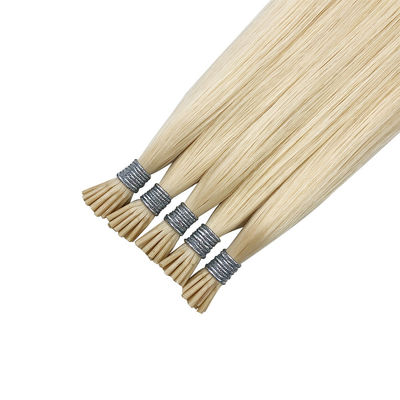 Straight Style doppiamente disegnati I tip Human Remy Hair Extensions con cheratina pre-connessa