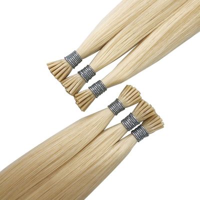 USA 100% russo I Tip Estensioni di capelli umani doppiamente disegnati con colla a punta di perline italiane