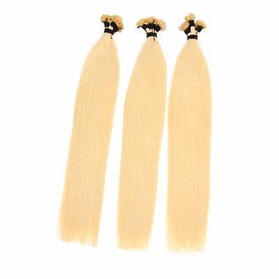 Remy European Hair Extensions Flat tip Straight Human Hair Pre-binded Type Hair Connector