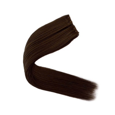 Iniezione senza cuciture Doppia Tela Naturale in Estensioni di Capelli 20 pollici Stretta Tessura