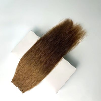 Iniezione senza cuciture Doppia Tela Naturale in Estensioni di Capelli 20 pollici Stretta Tessura