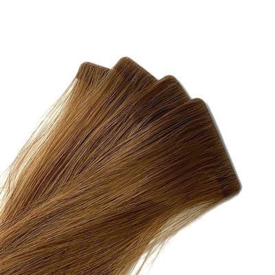 Nero Marrone Muti-Colore grezzo Retto Russo Doppia Tela Vergine in estensioni di capelli