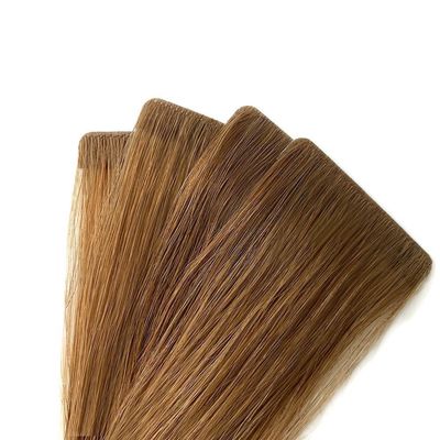 Nero Marrone Muti-Colore grezzo Retto Russo Doppia Tela Vergine in estensioni di capelli