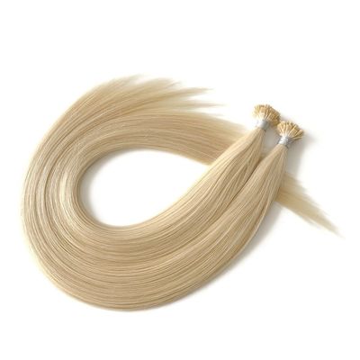 Estensioni di capelli russi a punta piatta doppiamente disegnati capelli Remy U-Tip Keratina pre-connessa