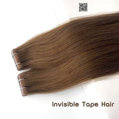 Nastro invisibile per capelli umani europeo da 20 pollici con costi di spedizione ragionevoli