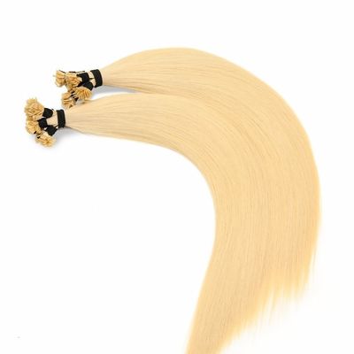 Capelli crudi a punta piatta Colore naturale Capelli dritti Capelli vergini Remy Estensioni di capelli russi US
