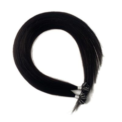 12-28 pollici di punta dritta U Estensioni di capelli umani doppiamente disegnati con cuticule intatta