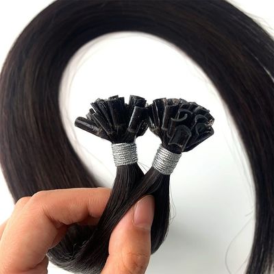 12-28 pollici di punta dritta U Estensioni di capelli umani doppiamente disegnati con cuticule intatta