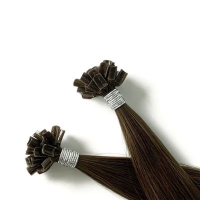 Muti-Color 100% capelli umani vergini doppiamente disegnati in U tip estensioni di capelli a punta piatta