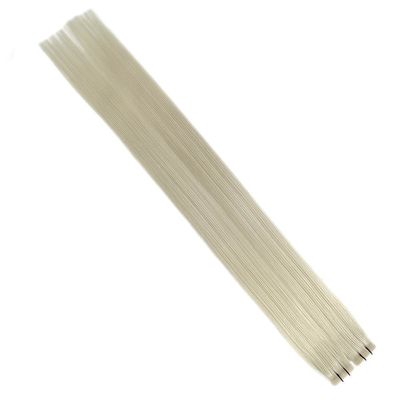 Blonde Color Slim Seamless Tape Hair Extensions for Women Dyeable Dyeable inside US