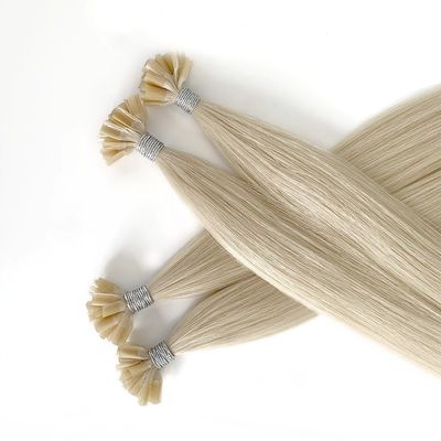 Estensioni di capelli umani a doppio tracciato Italiano preconfezionato I Tip U Tip di grado professionale