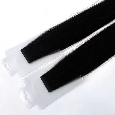 Estensioni di capelli con nastro invisibile senza cuciture Stick Capelli brasiliani pre-connessi