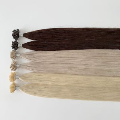 Remy Hair Capelli Umani Doppia Tracciata Vergine Cruda Pre-connessa Keratina Unghie U Tip Estensione Capelli