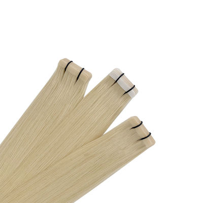 Personalizzazione Double Draw Russian Seamless 100% Human Hair Tape in estensioni di capelli